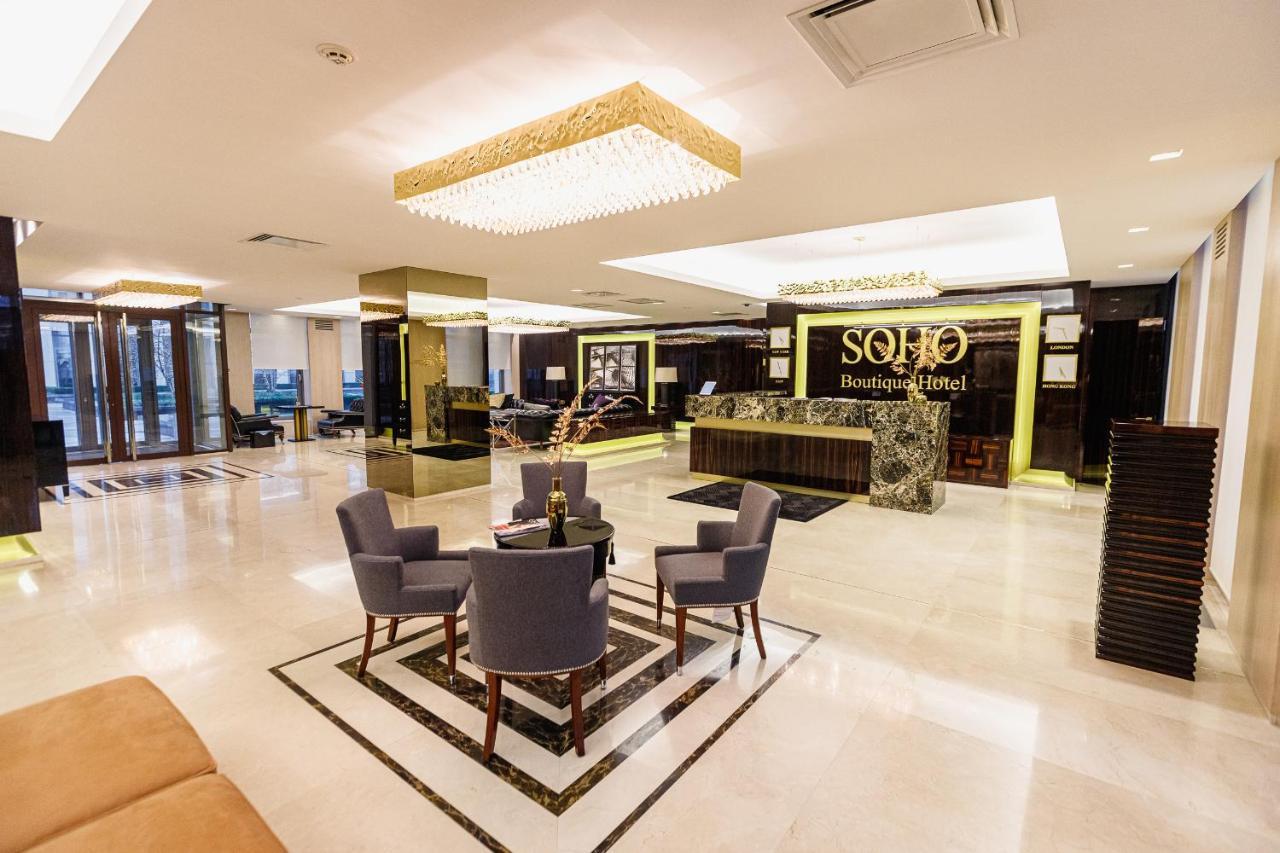 Soho Boutique Hotel Dnipro Exteriör bild