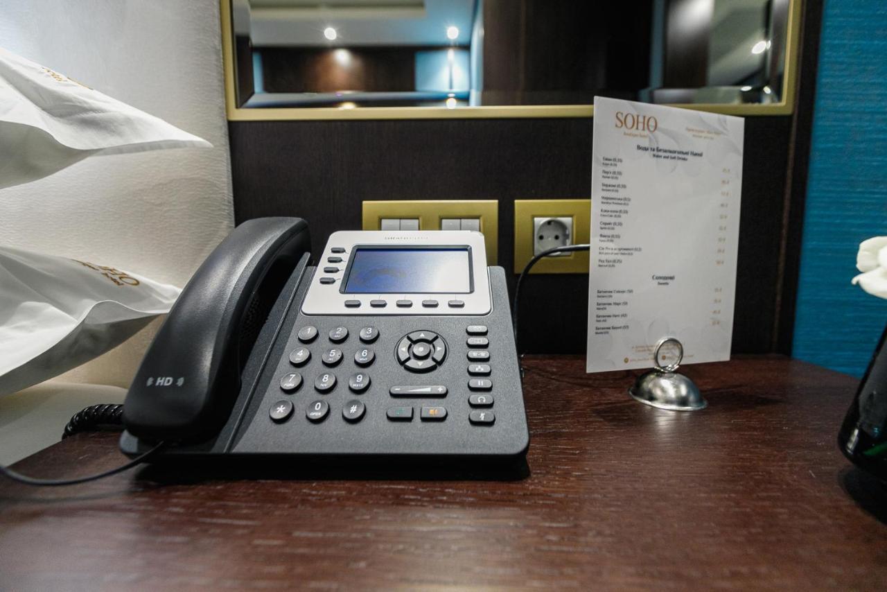 Soho Boutique Hotel Dnipro Exteriör bild